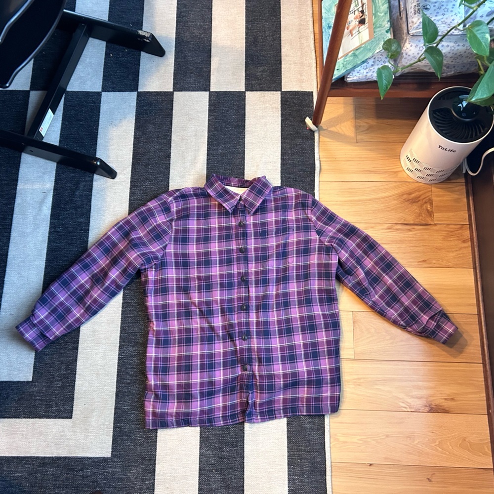 LL Bean cozy shacket